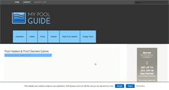 Desktop Screenshot of mypoolguide.com